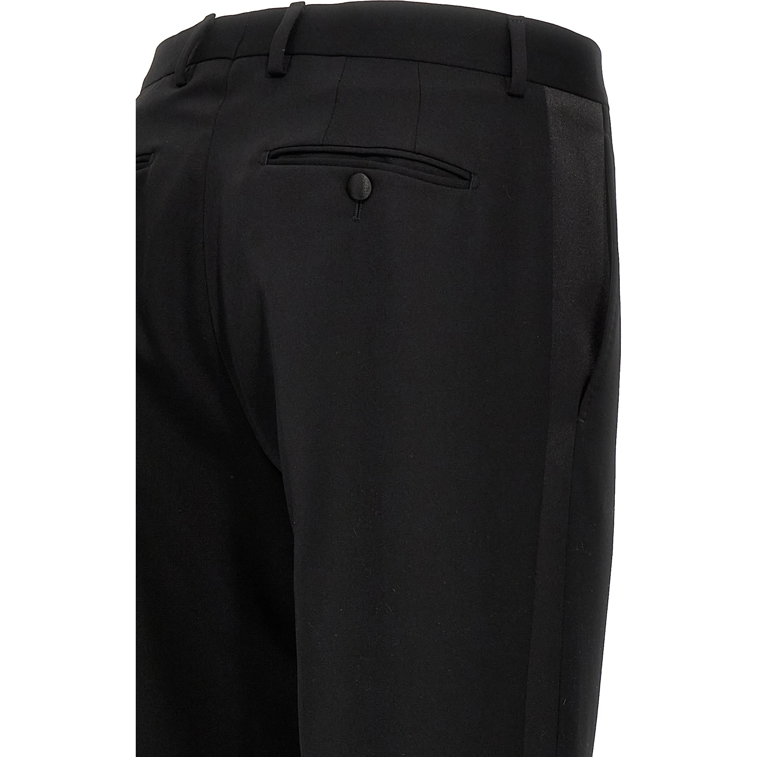 Black Wool Dress Pants