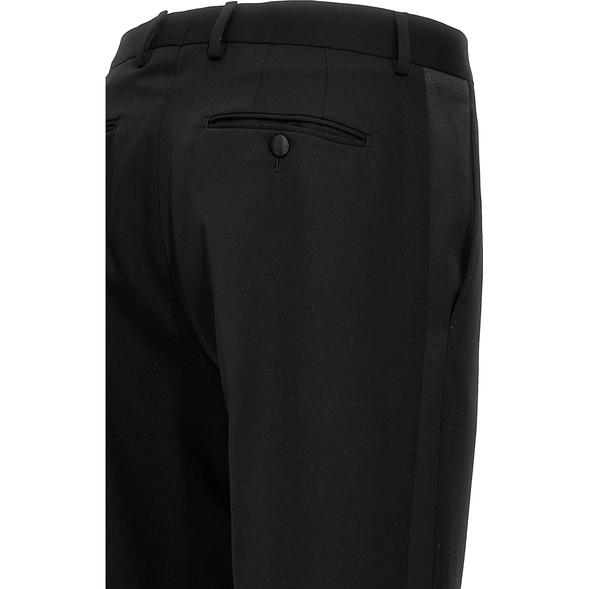 Black Wool Dress Pants