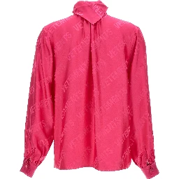 Fuchsia Viscose Blouse