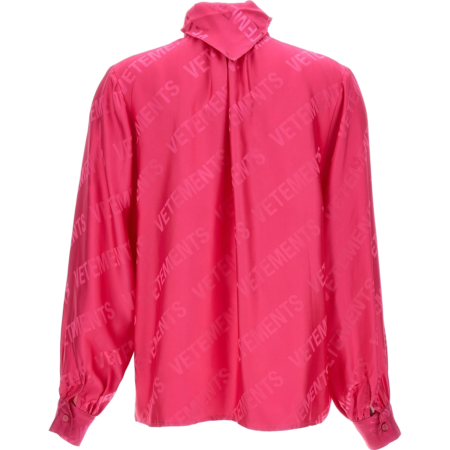 Fuchsia Viscose Blouse