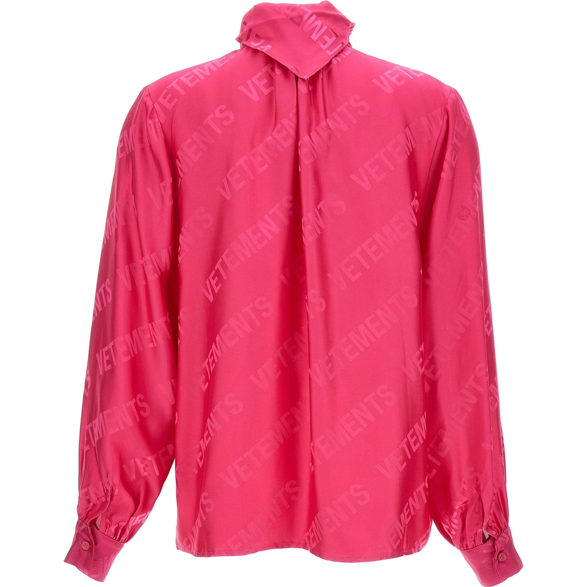 Fuchsia Viscose Blouse