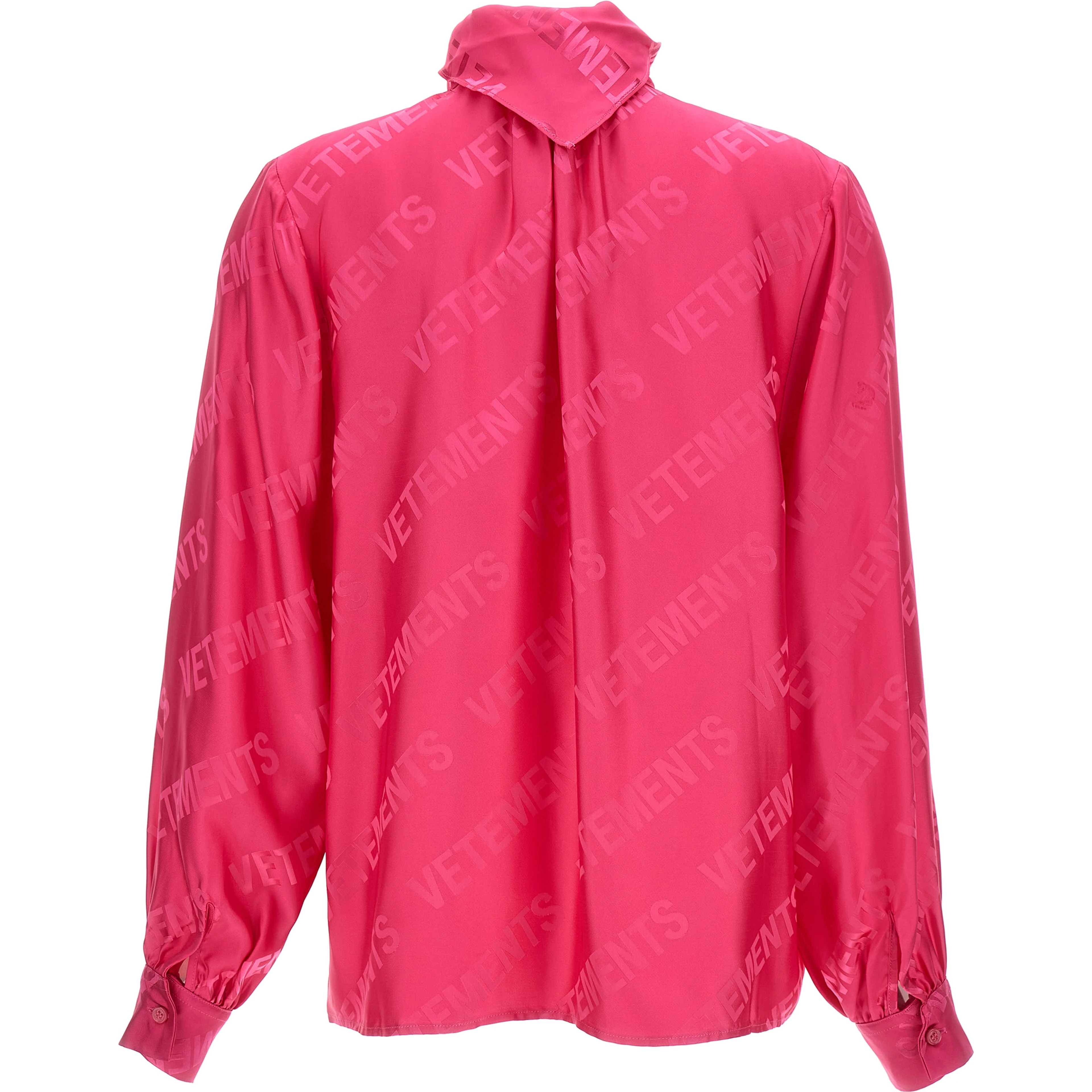 Fuchsia Viscose Blouse