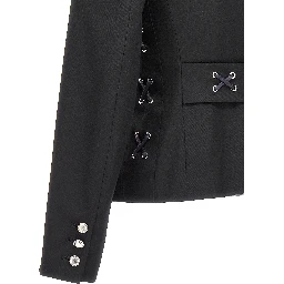 Black Wool Blazer