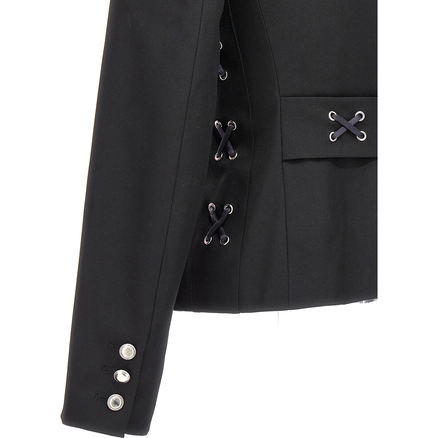 Black Wool Blazer