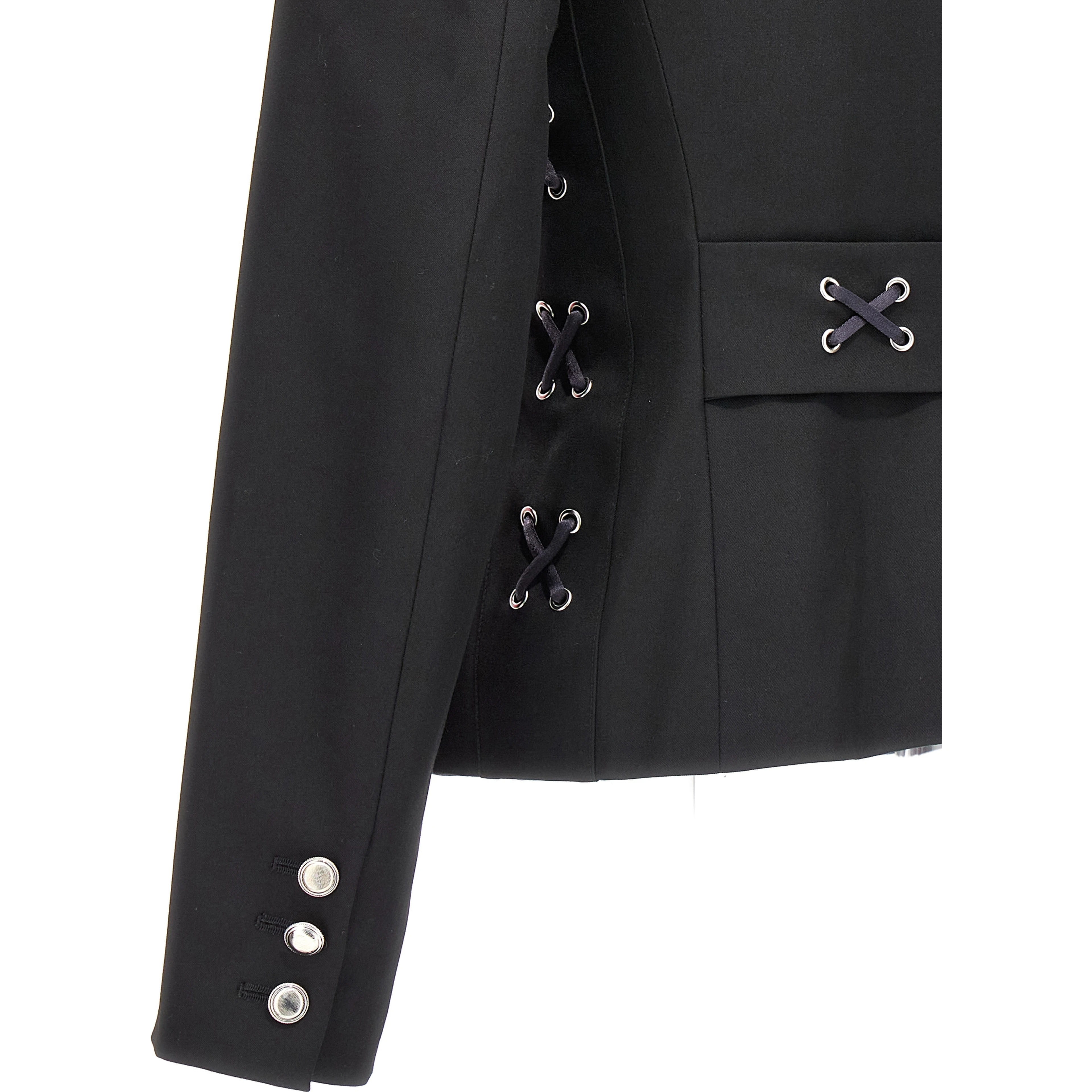 Black Wool Blazer