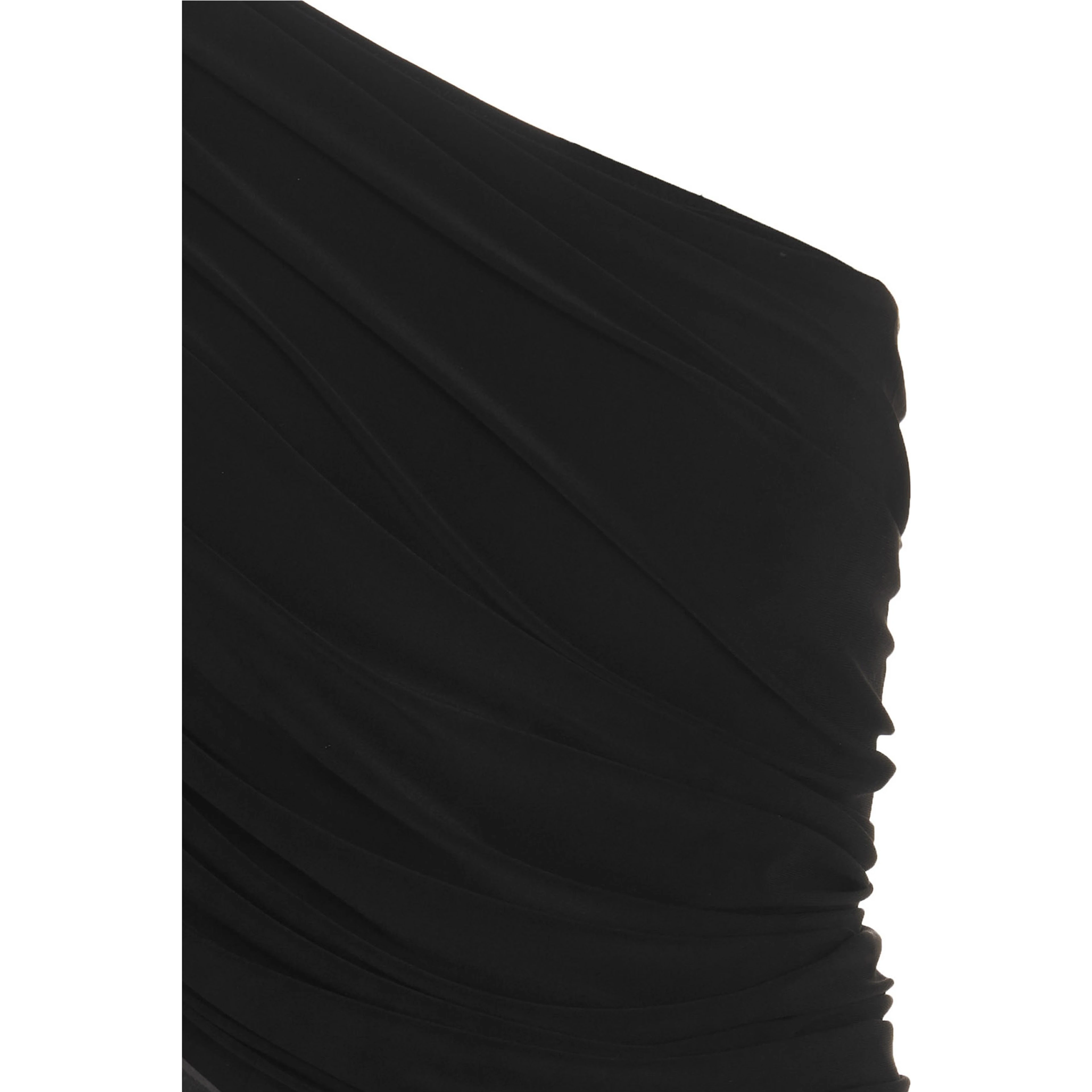 Black Polyamide Tank Tops