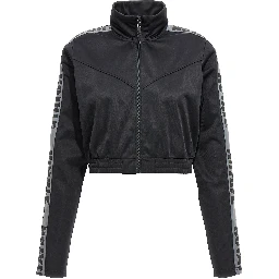 Black Polyester Sweatshirt