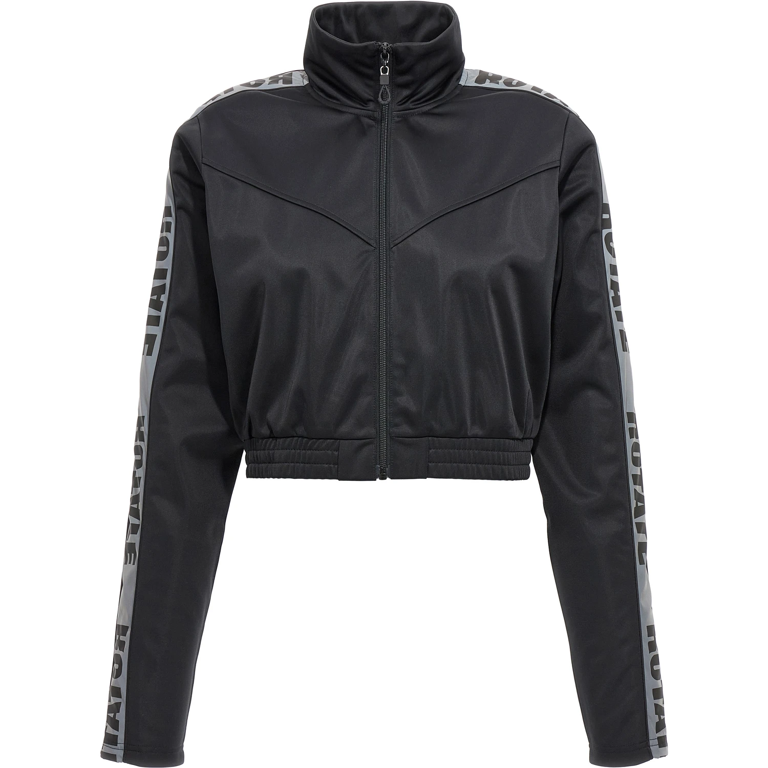 Black Polyester Sweatshirt