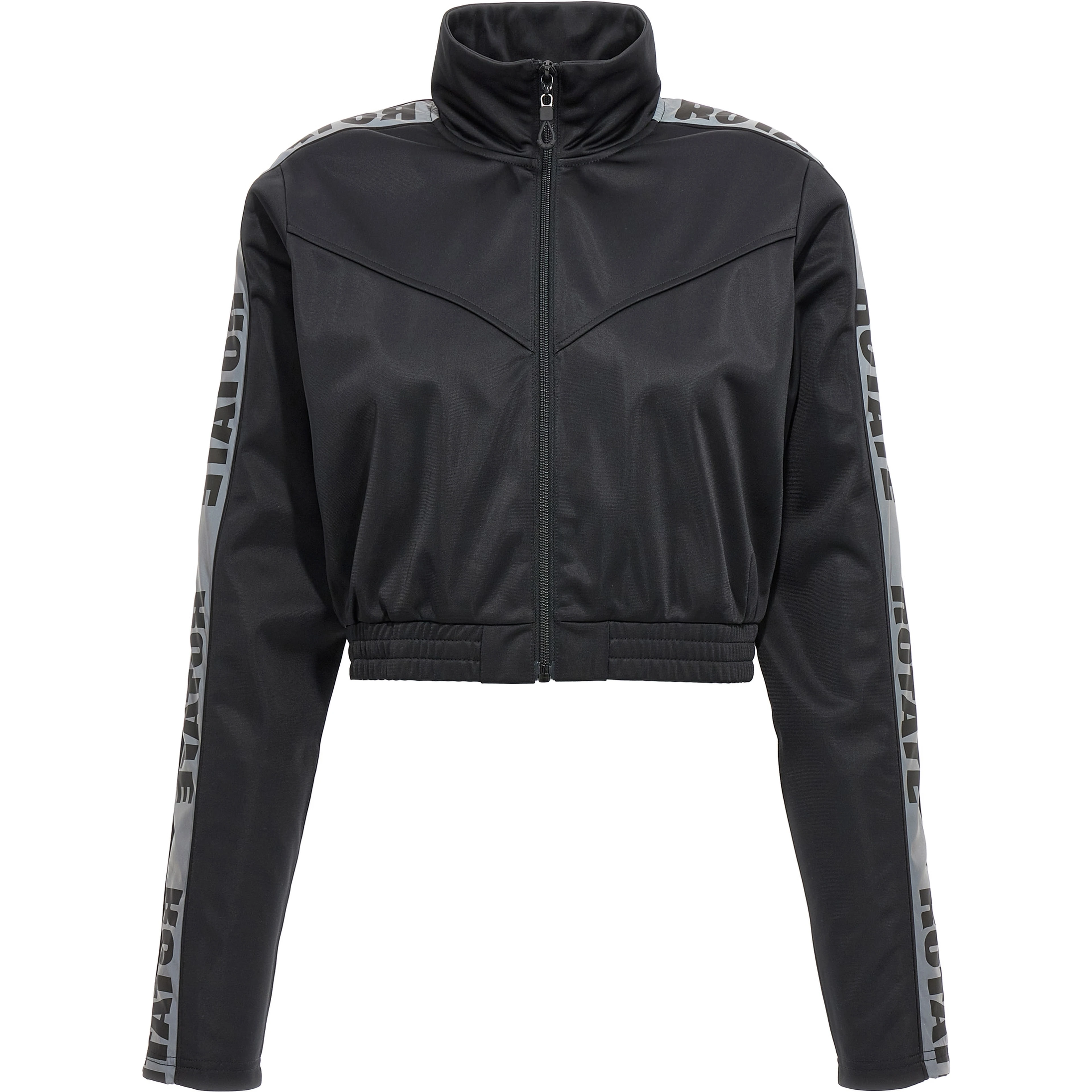 Black Polyester Sweatshirt