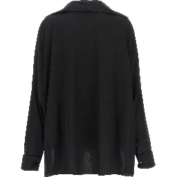Black Silk Blouse