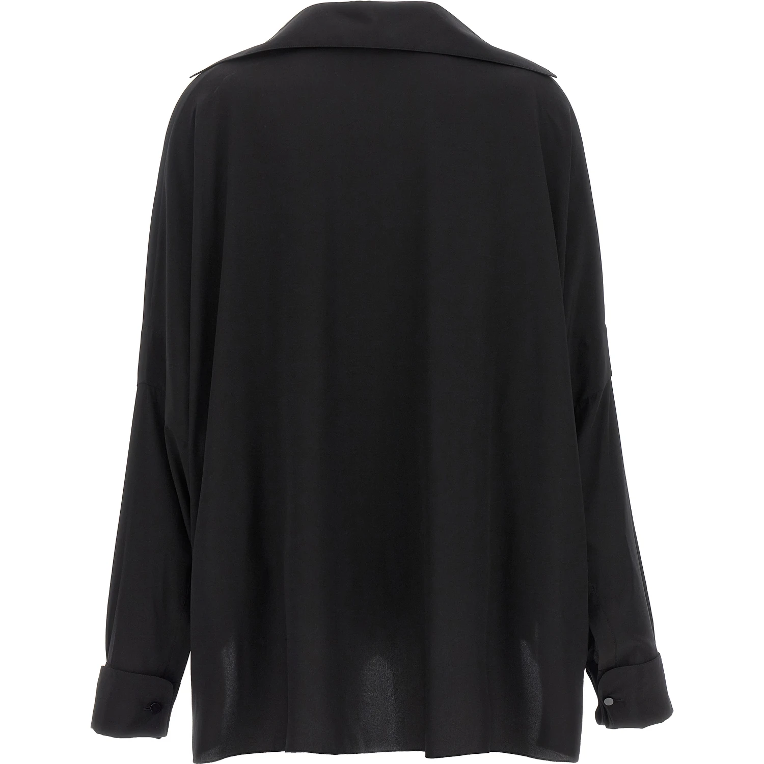 Black Silk Blouse