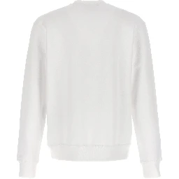 White Cotton Sweatshirt