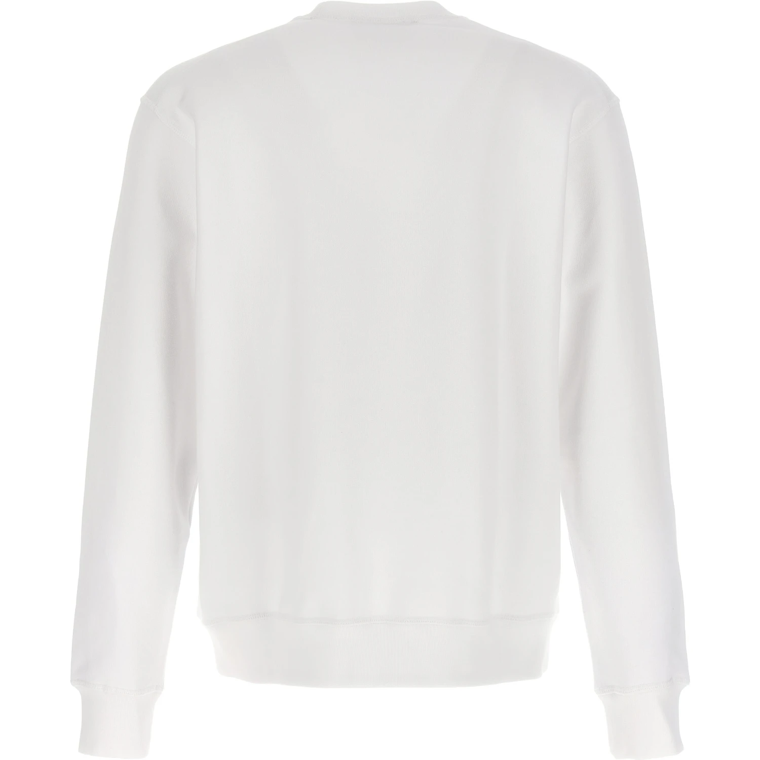 White Cotton Sweatshirt