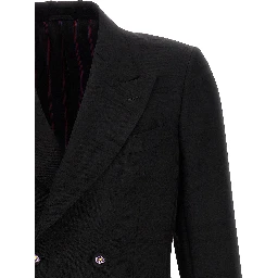 Black Virgin Wool Blazer