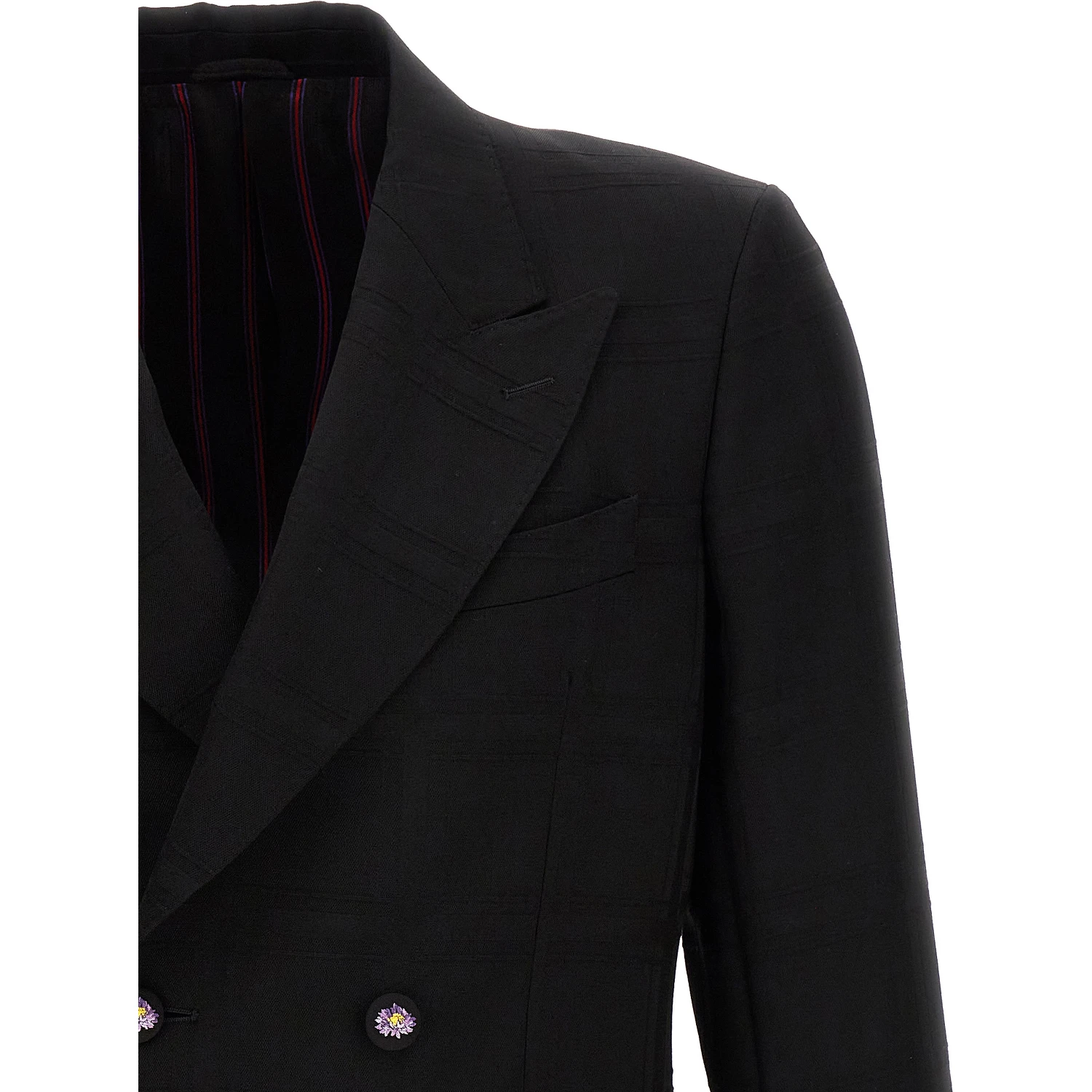 Black Virgin Wool Blazer