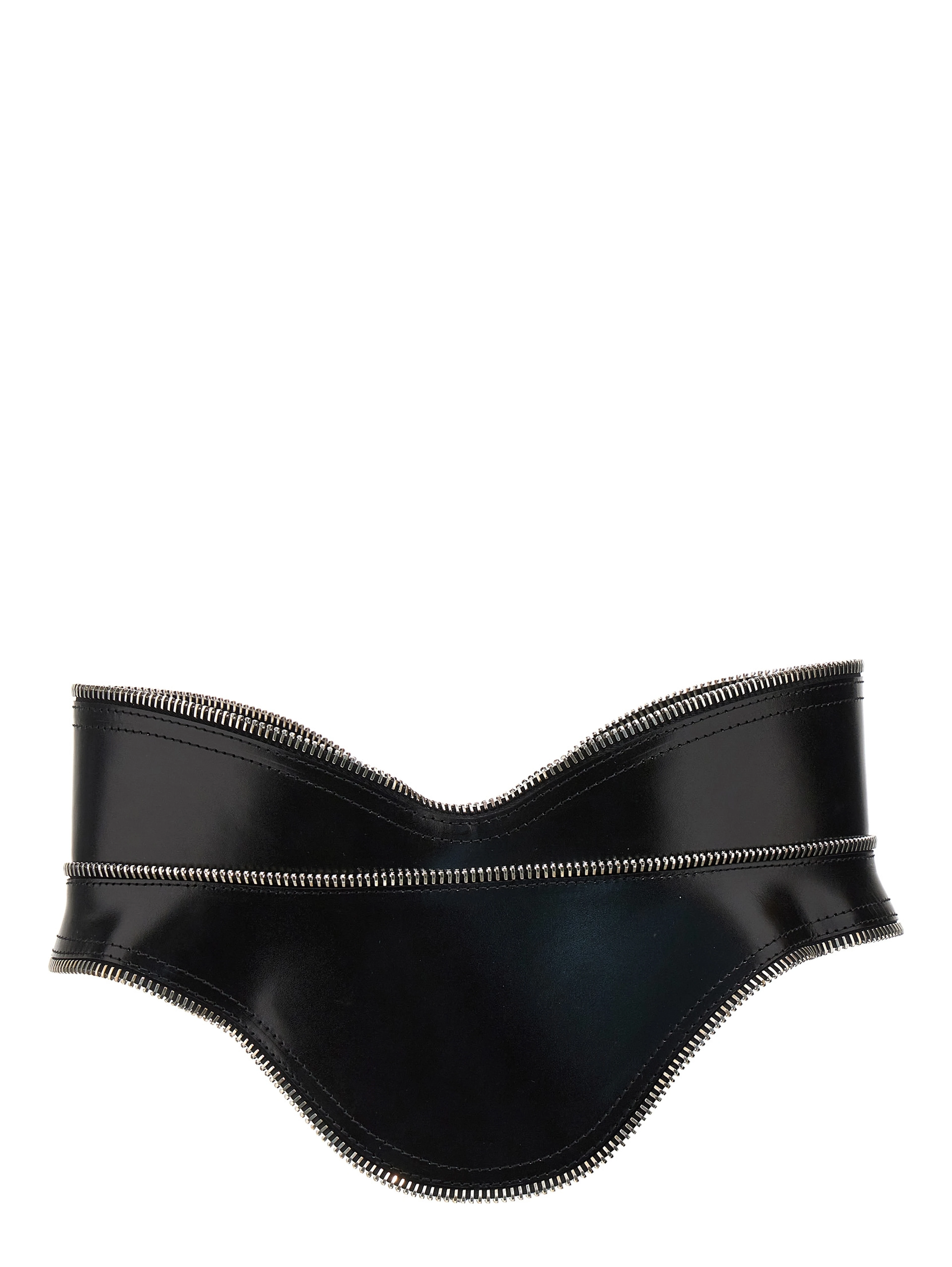 Black Leather Regular Belt