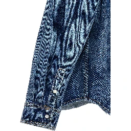 Blue Cotton Denim Jacket