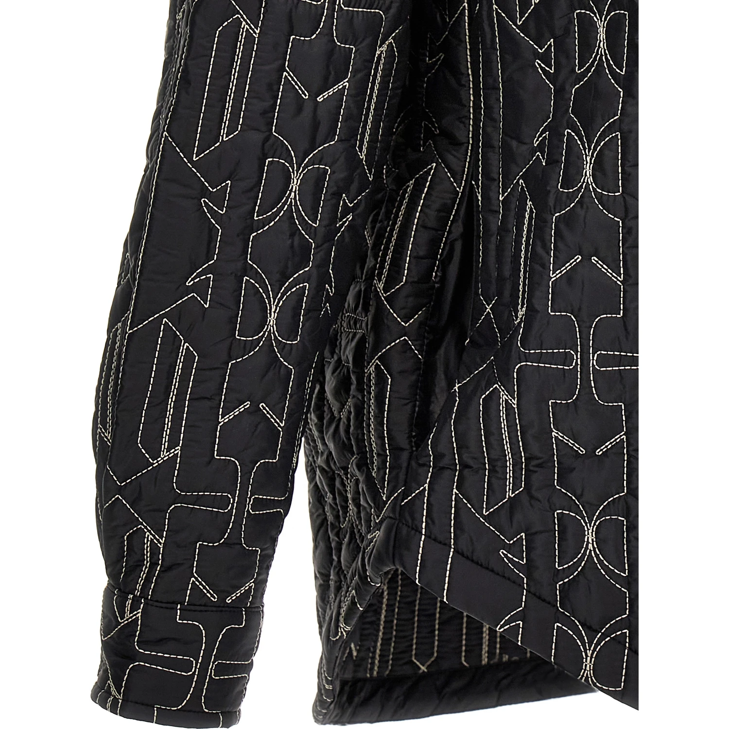 Gray Polyamide Shell Jacket