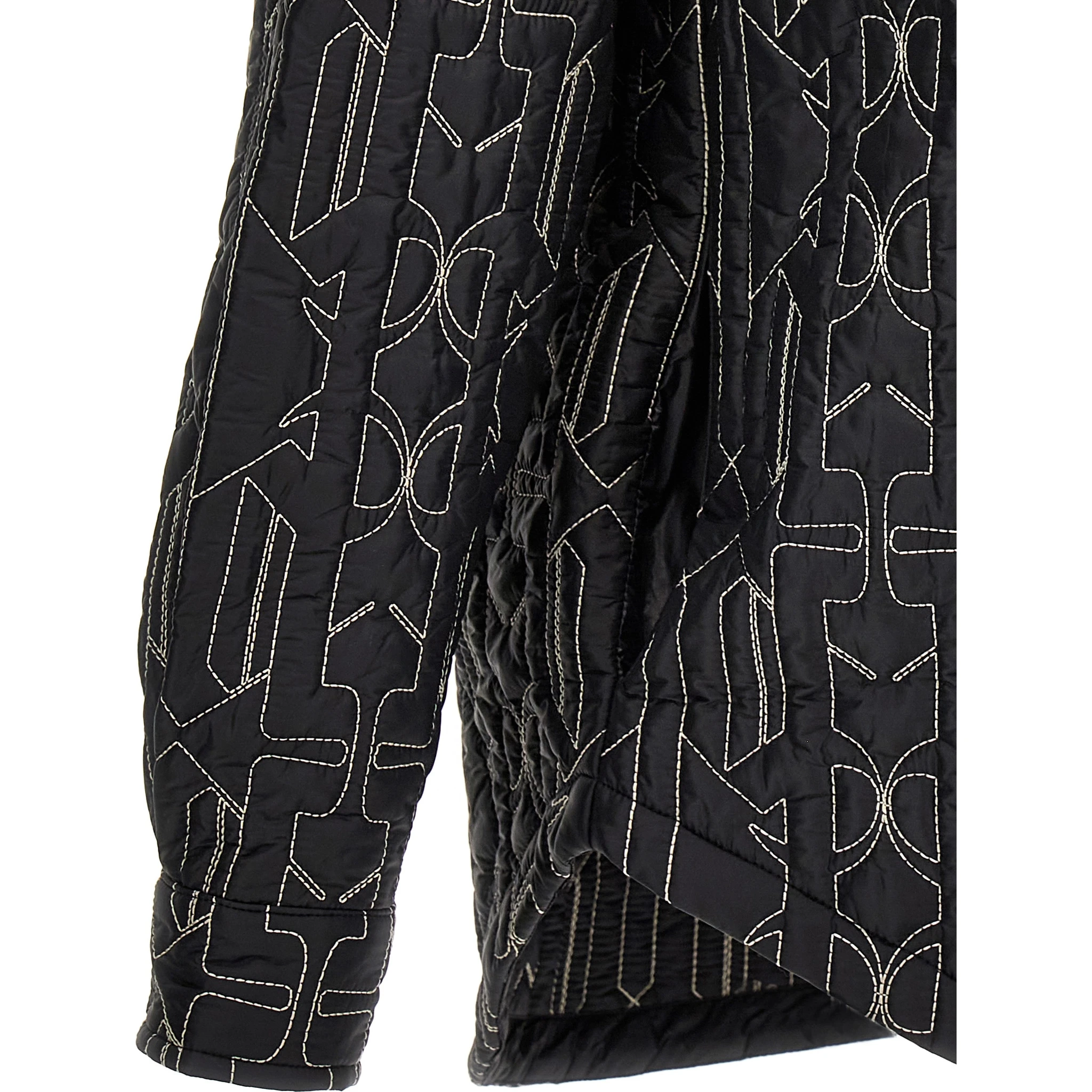 Gray Polyamide Shell Jacket