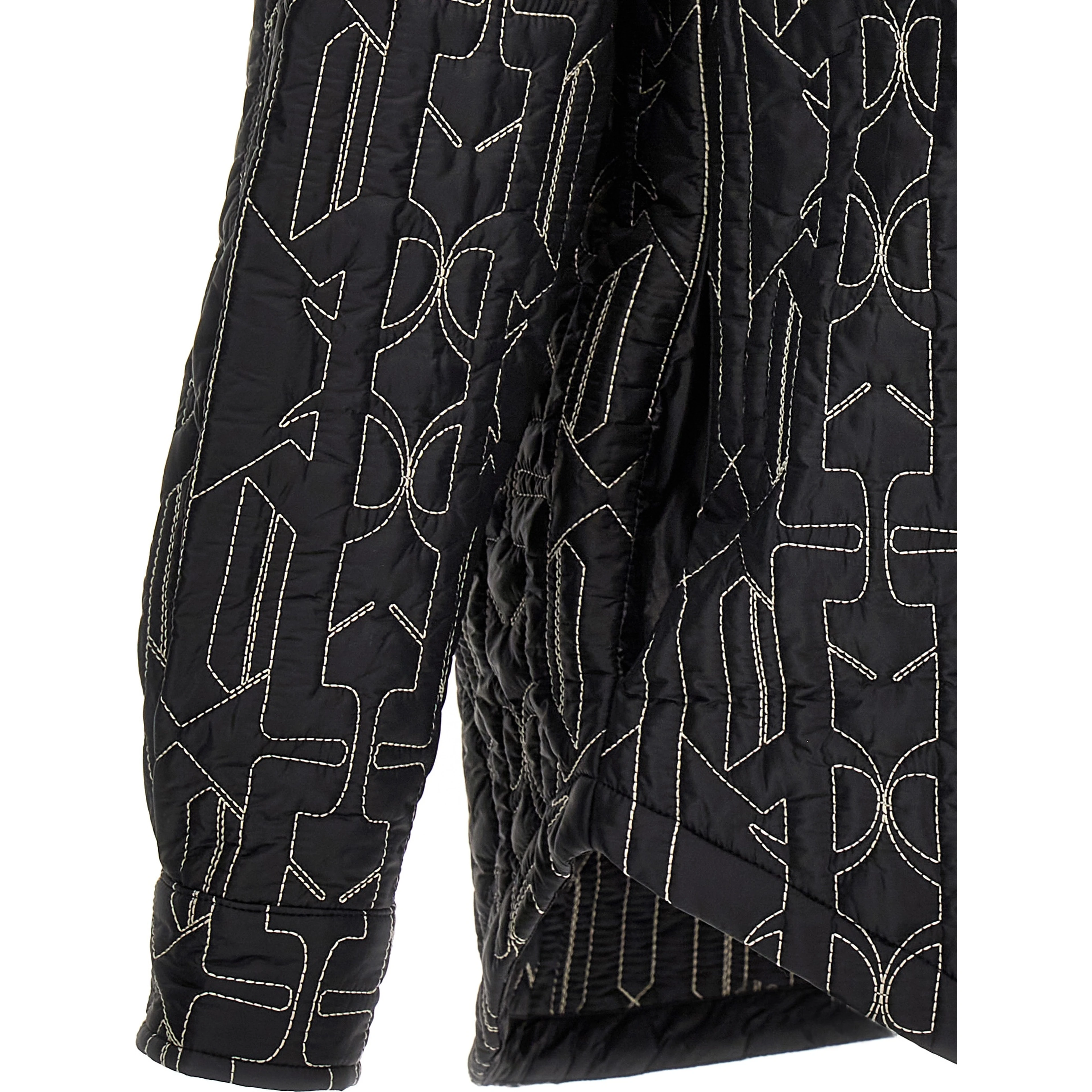 Gray Polyamide Shell Jacket