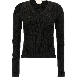 Black Wool Cardigan