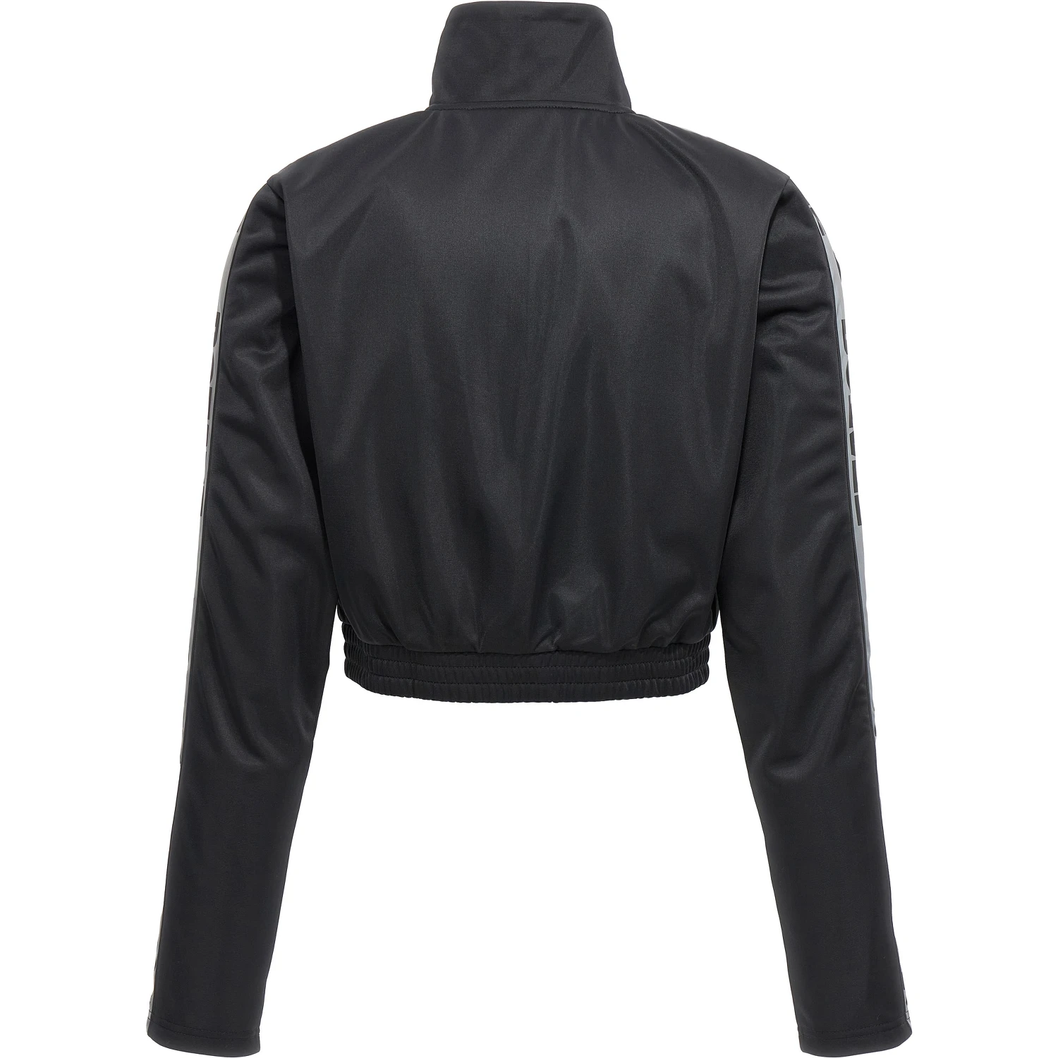 Black Polyester Sweatshirt