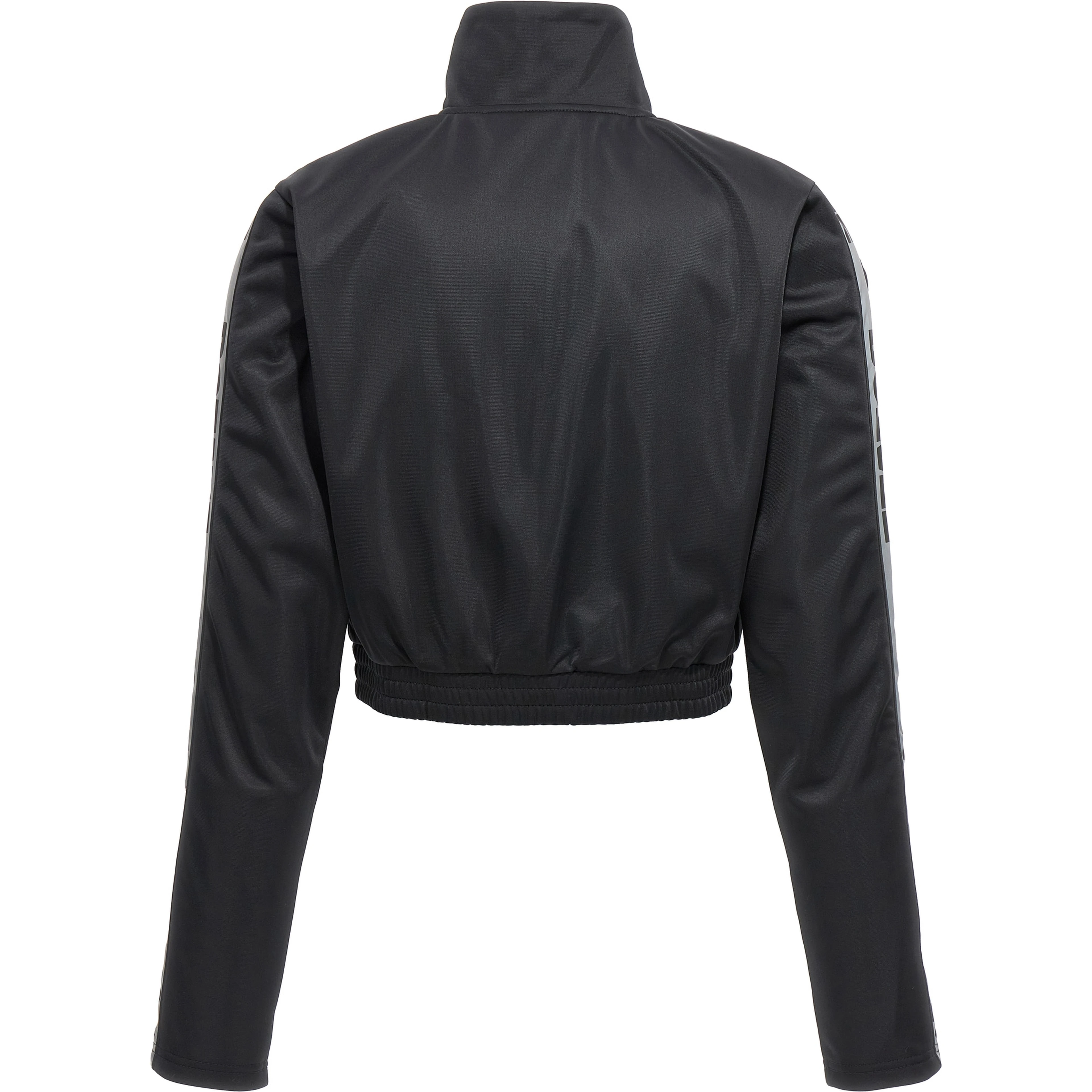 Black Polyester Sweatshirt