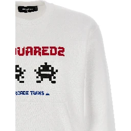 White Cotton Sweatshirt