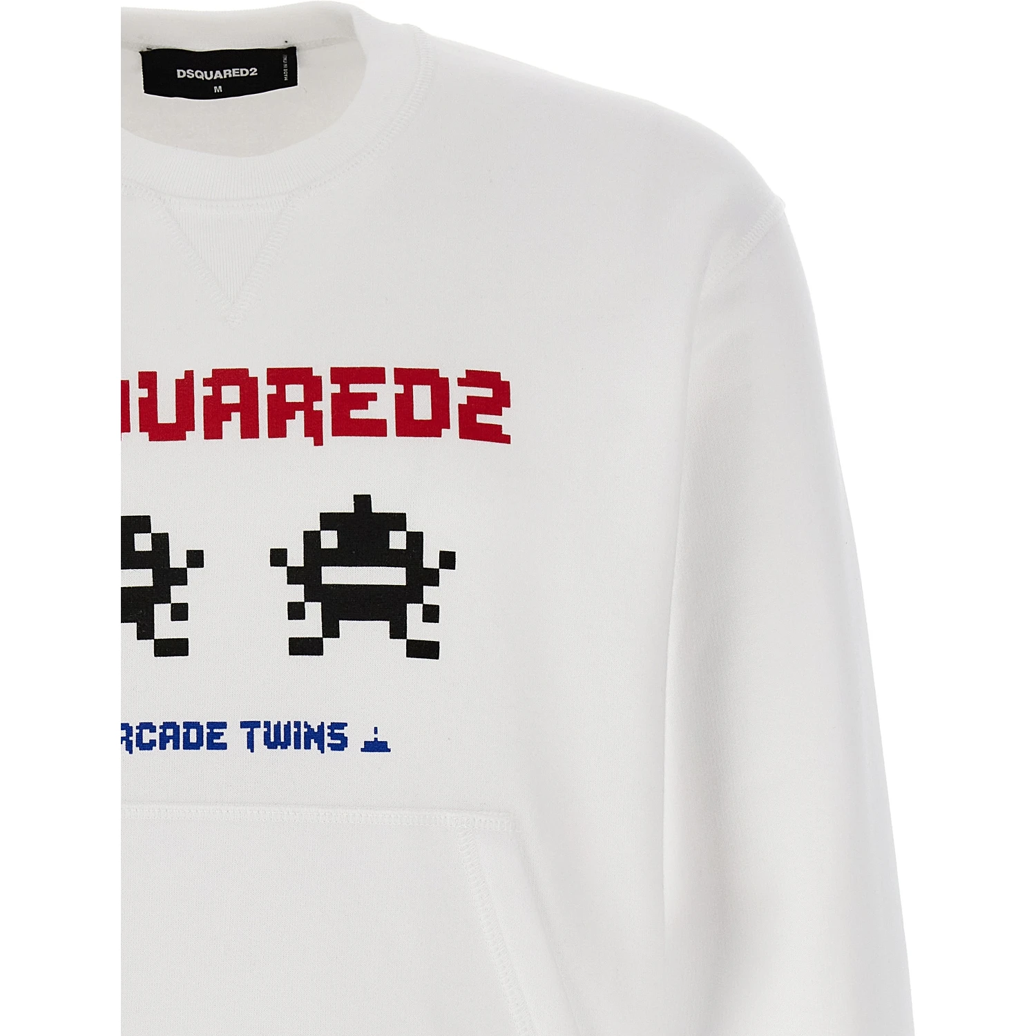 White Cotton Sweatshirt
