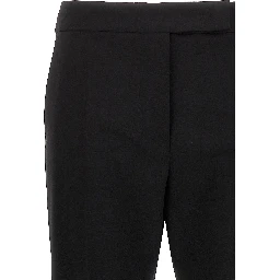 Black Virgin Wool Dress Pants