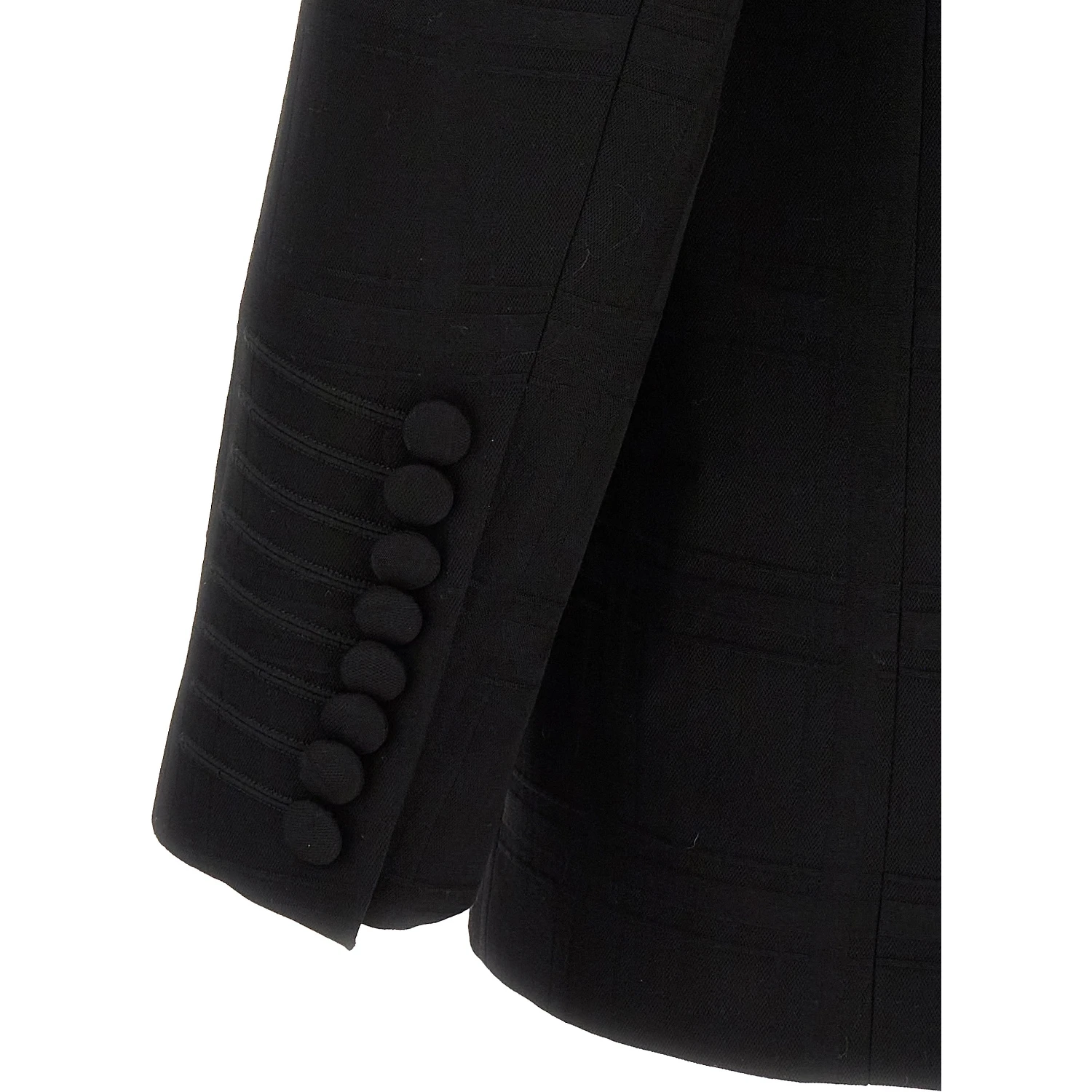 Black Virgin Wool Blazer