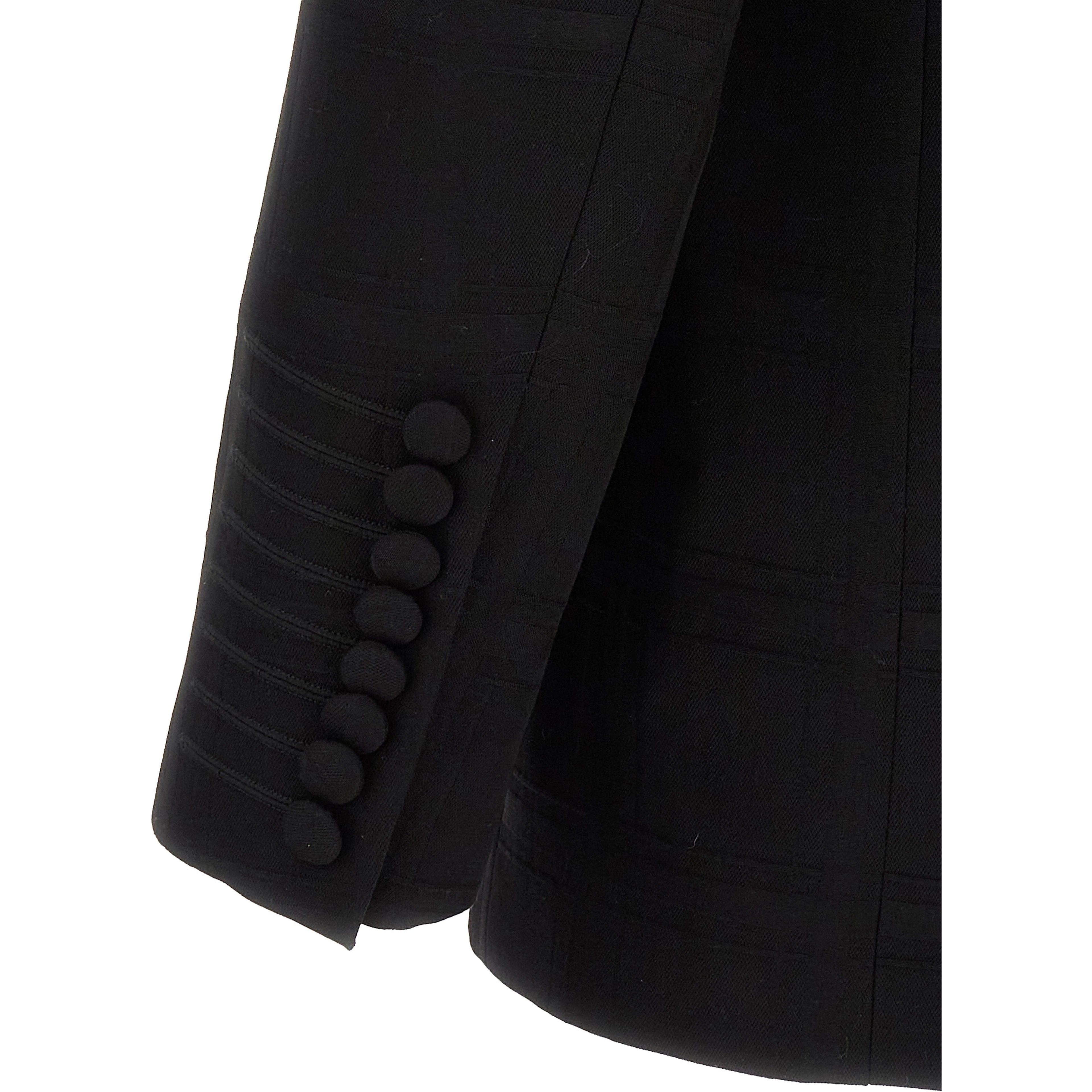 Black Virgin Wool Blazer