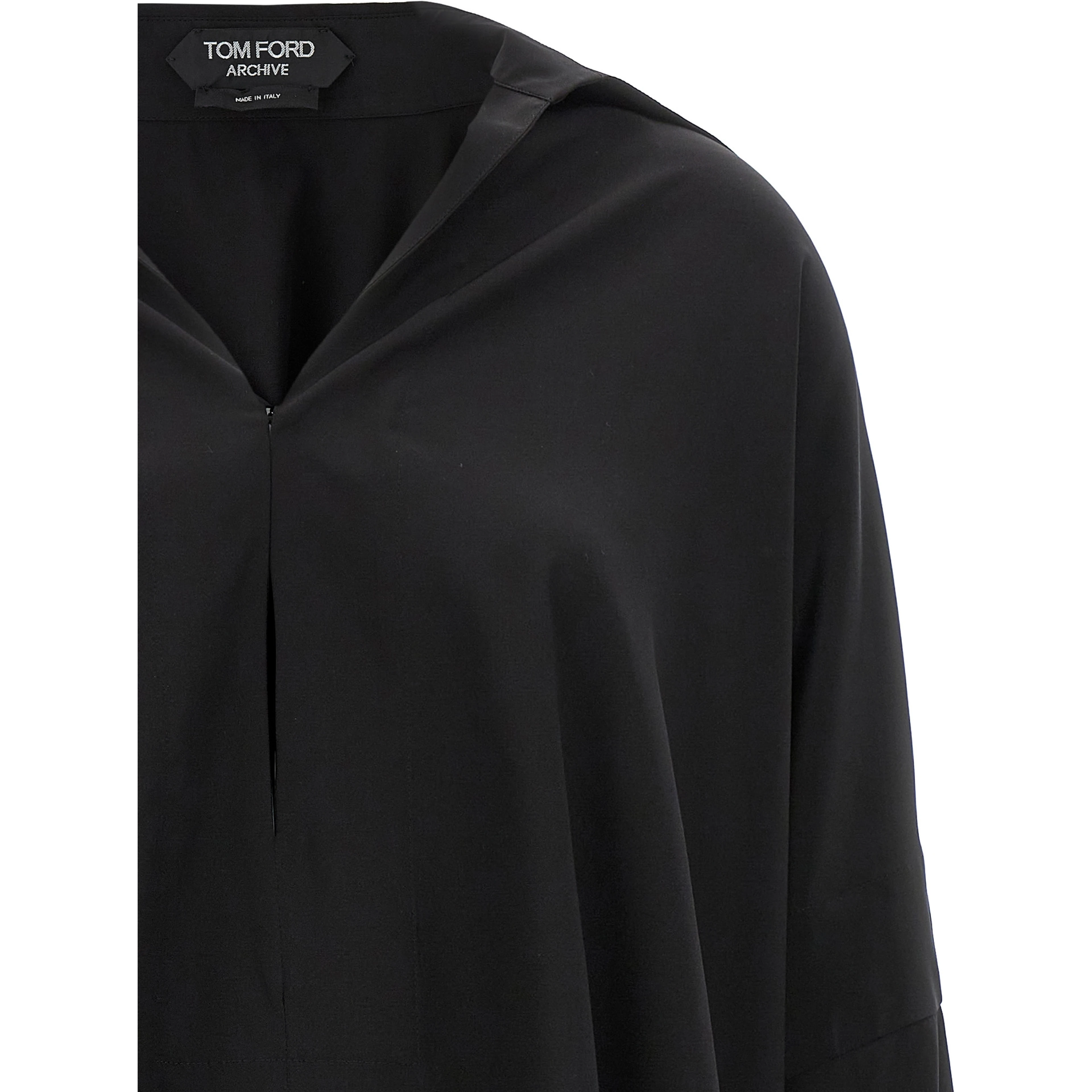 Black Silk Blouse