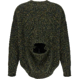 Bicolor Elastane Cardigan