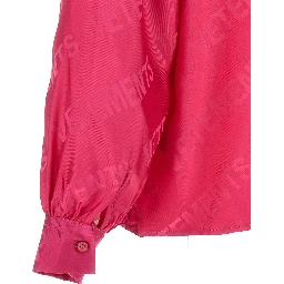 Fuchsia Viscose Blouse