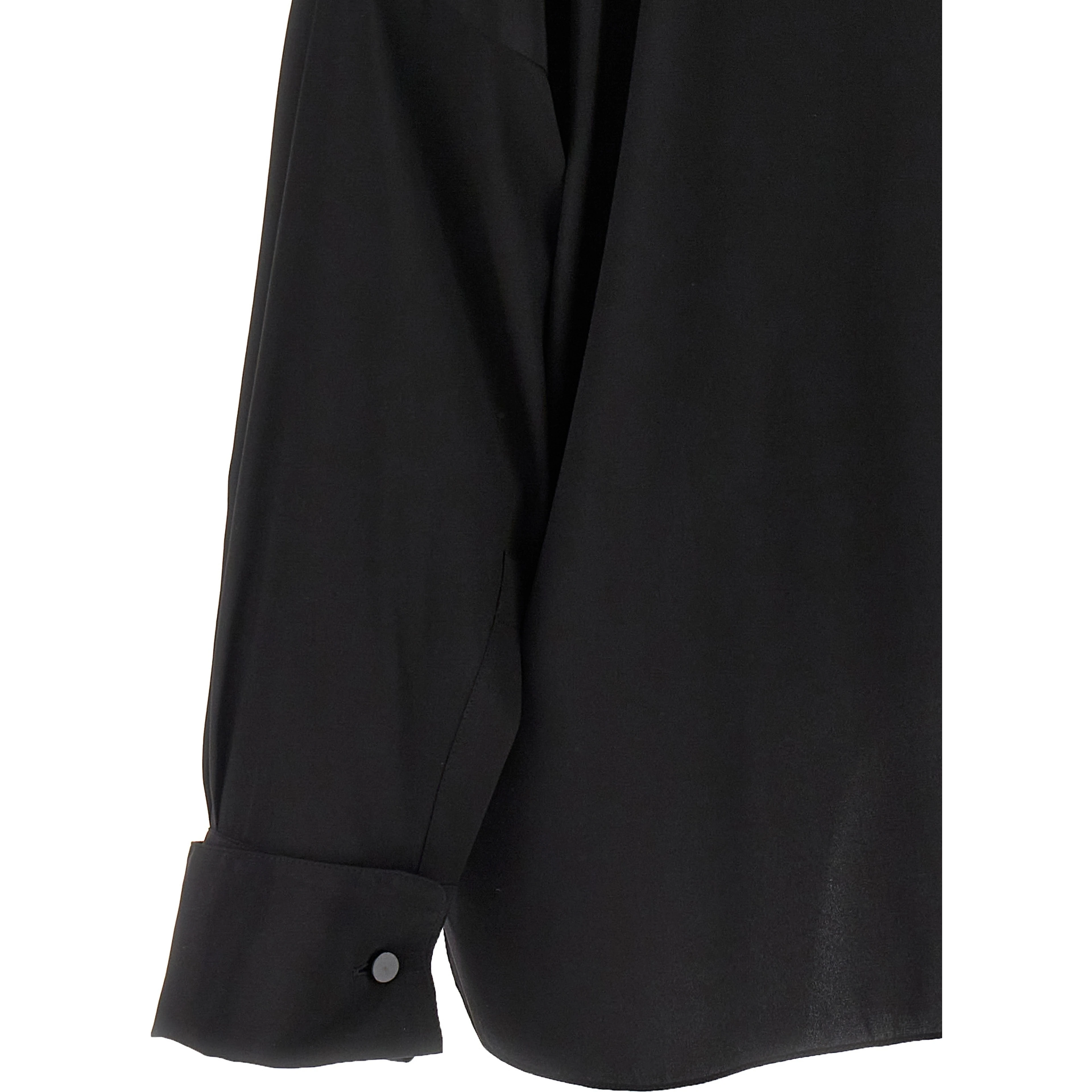 Black Silk Blouse