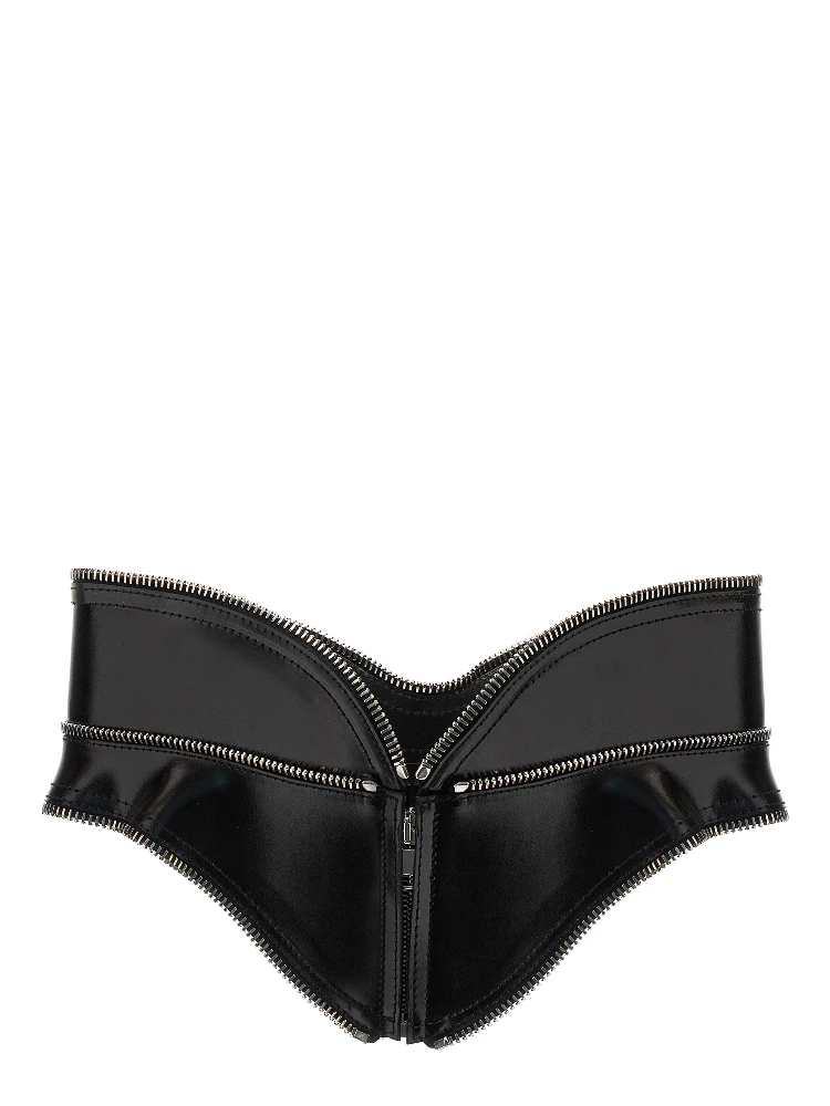 Black Leather Regular Belt alternative