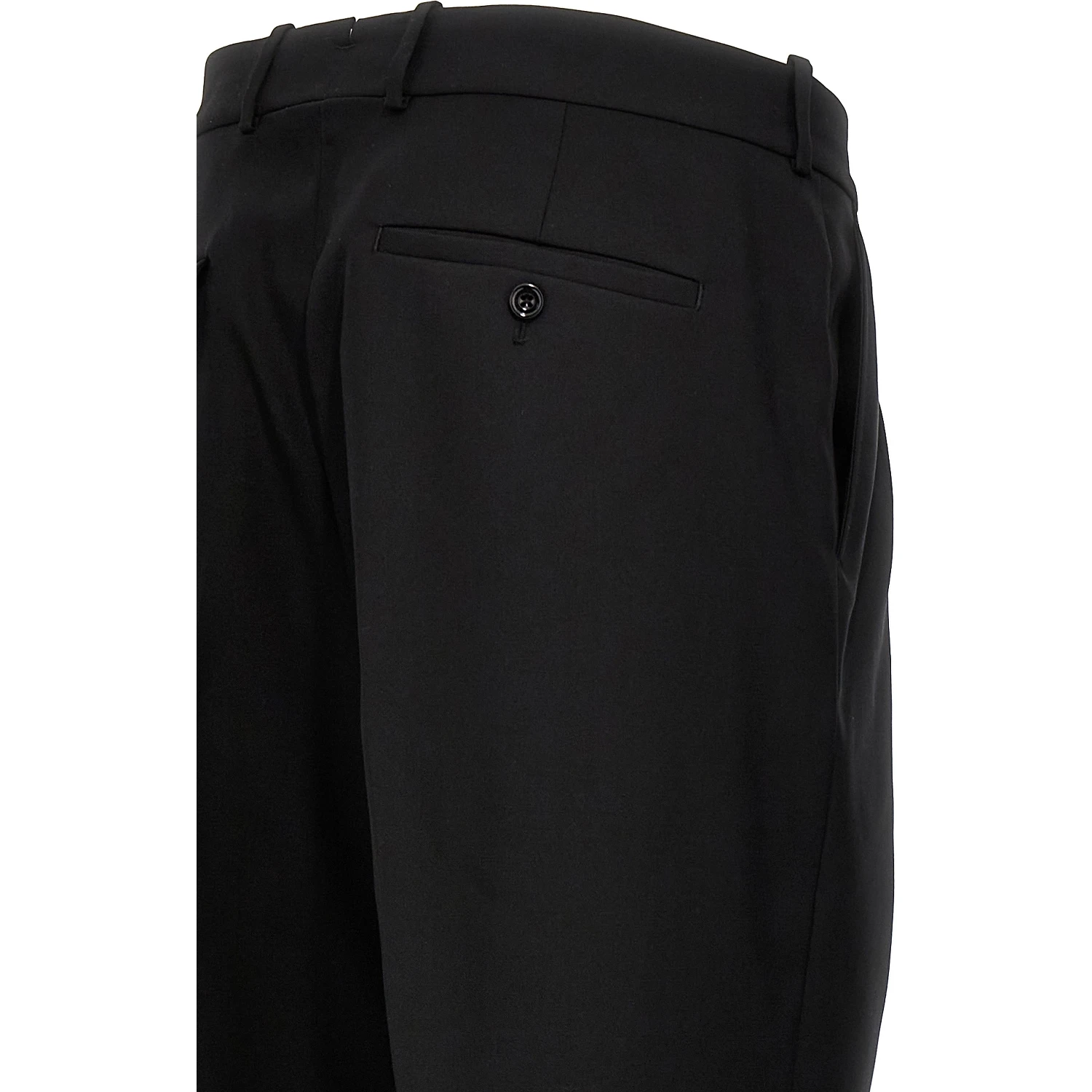 Black Wool Dress Pants