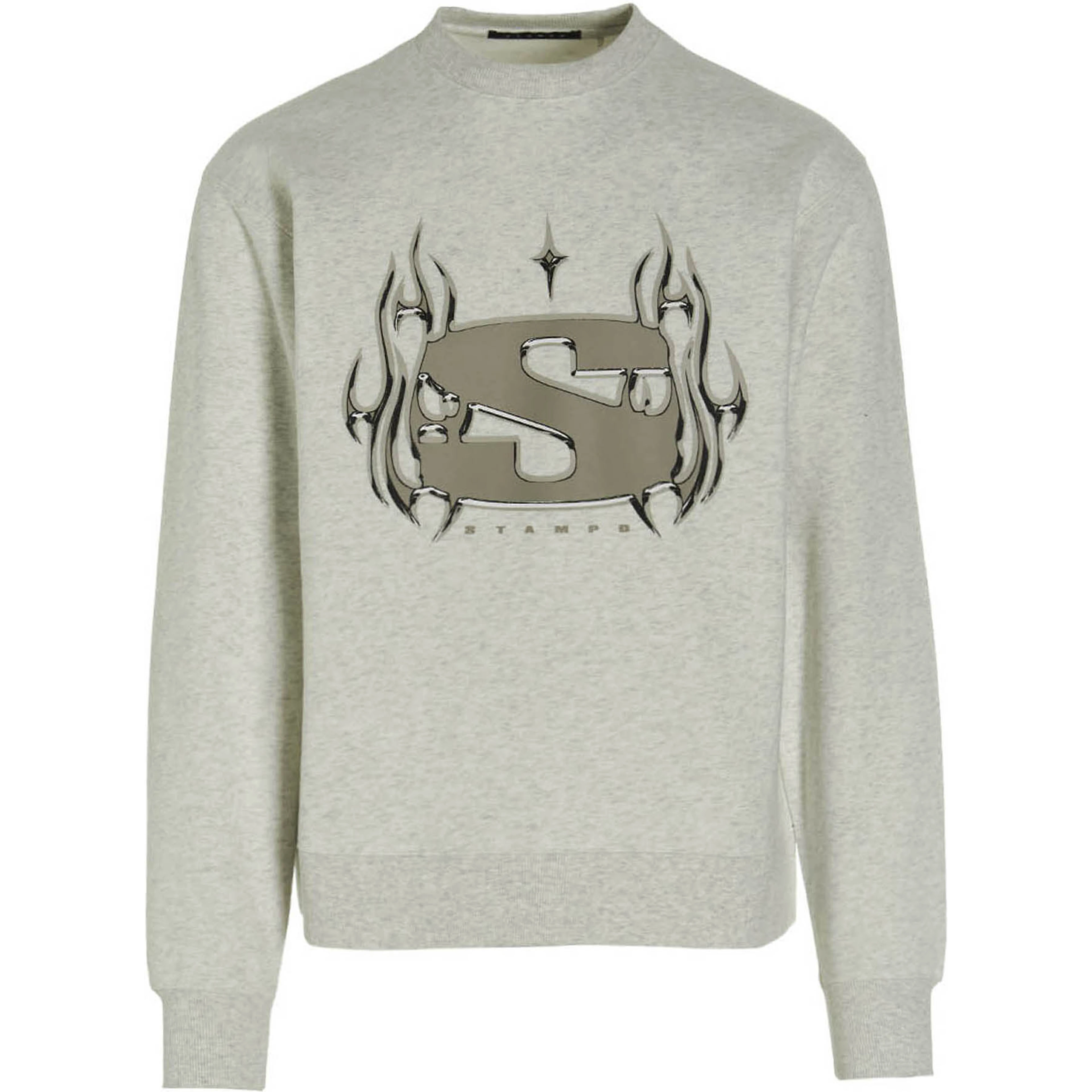 Gray Cotton Sweatshirt
