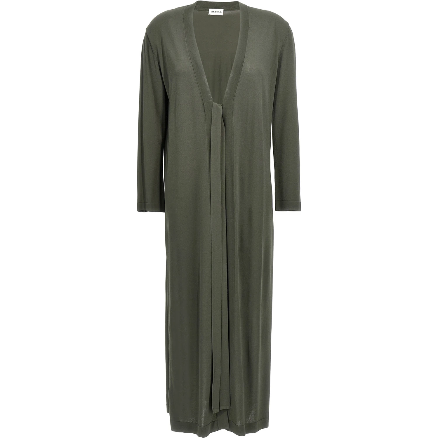 Bicolor Viscose Cardigan