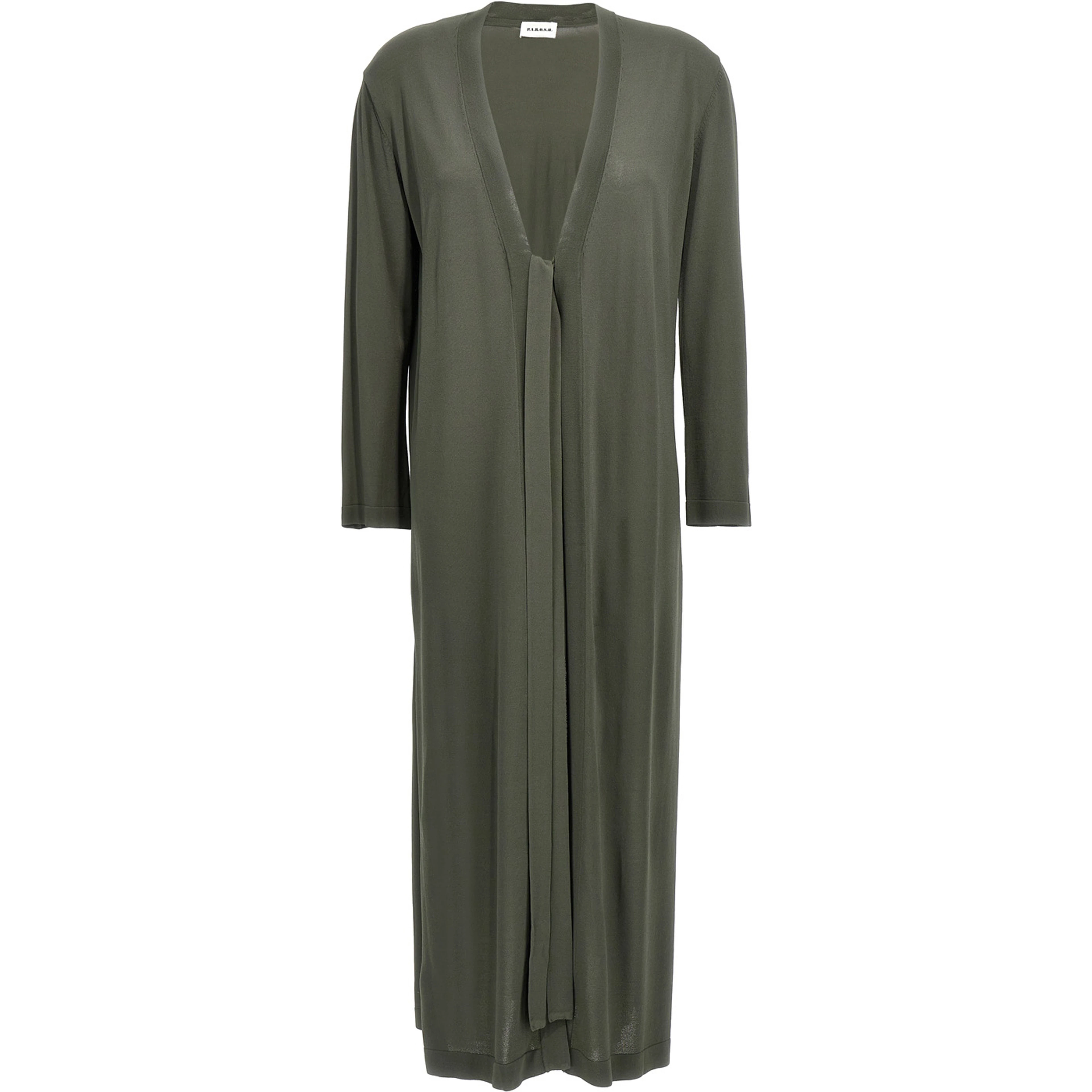 Bicolor Viscose Cardigan