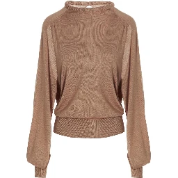 Beige Silk Cardigan
