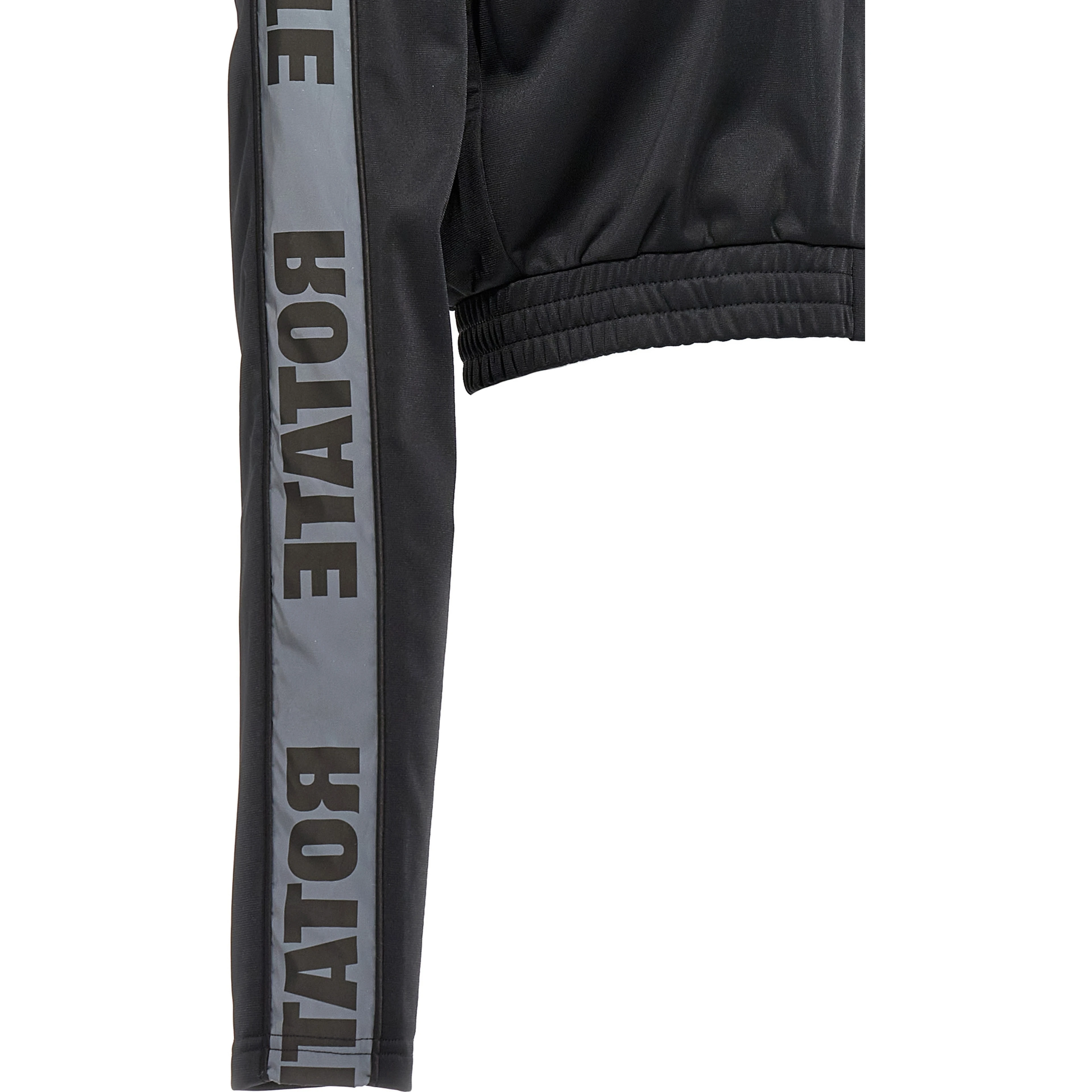 Black Polyester Sweatshirt