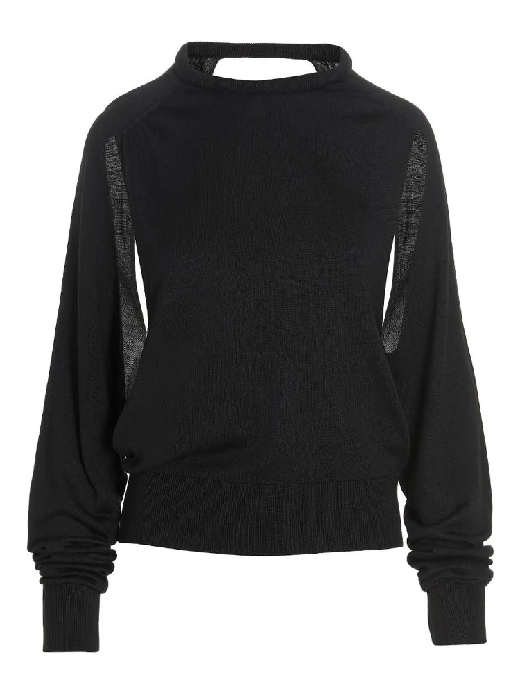 Black Silk Cardigan