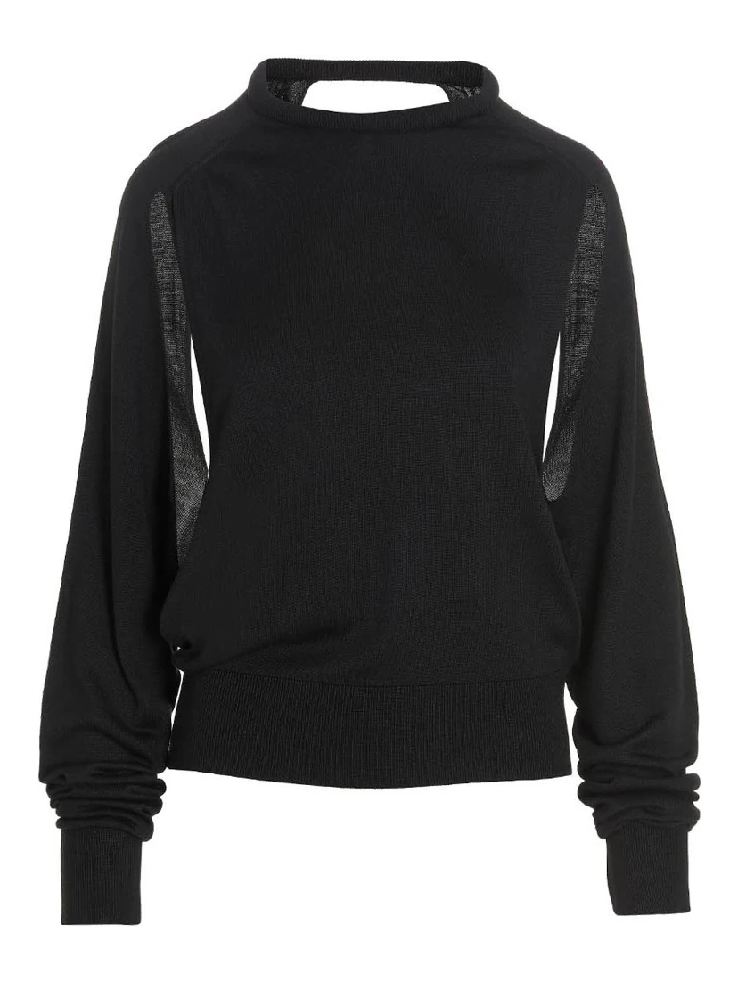 Black Silk Cardigan