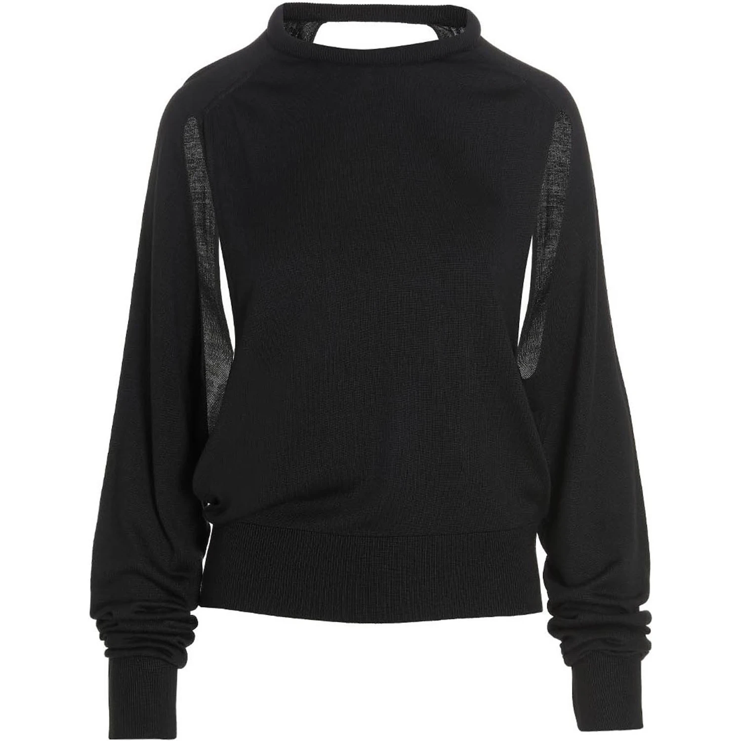 Black Silk Cardigan