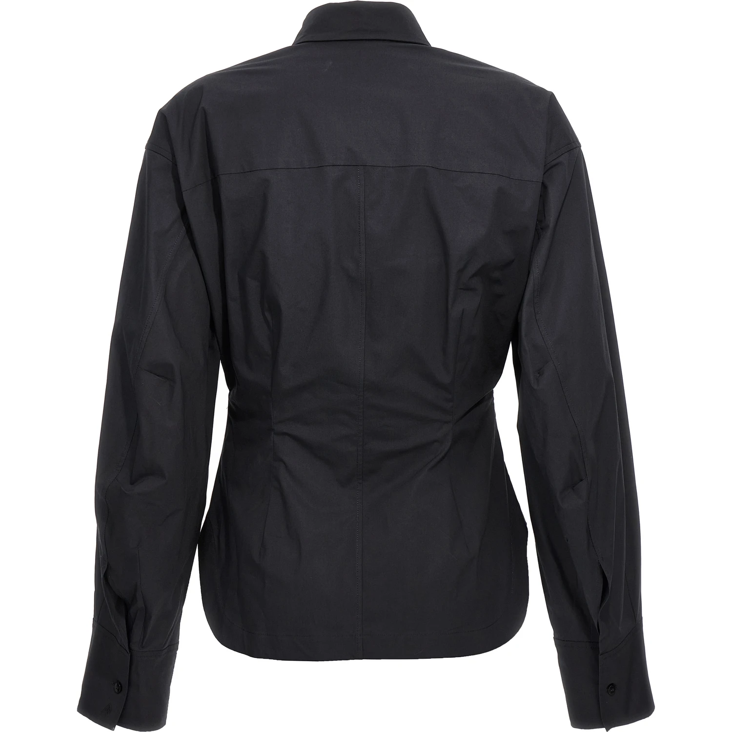 Black Cotton Blouse