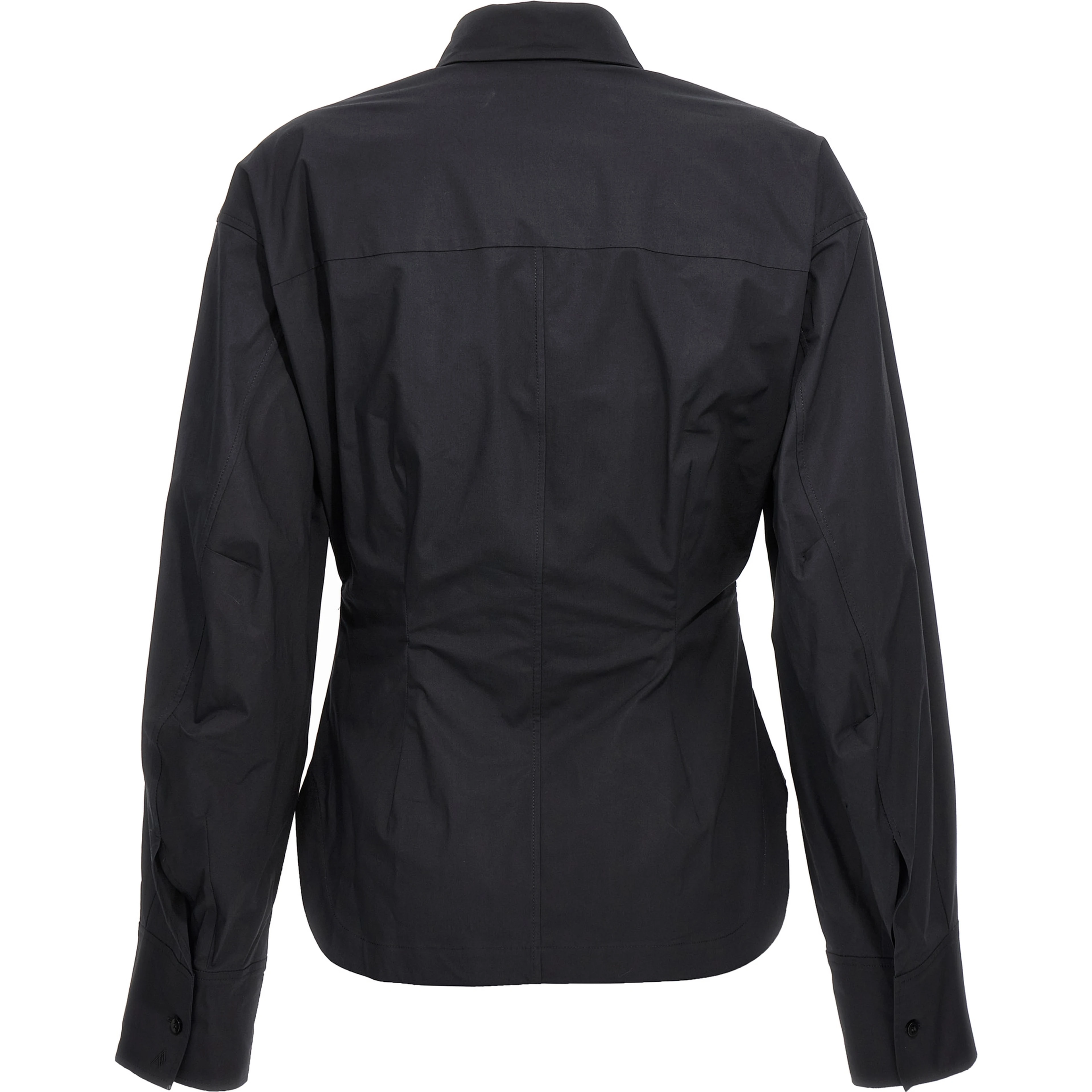 Black Cotton Blouse