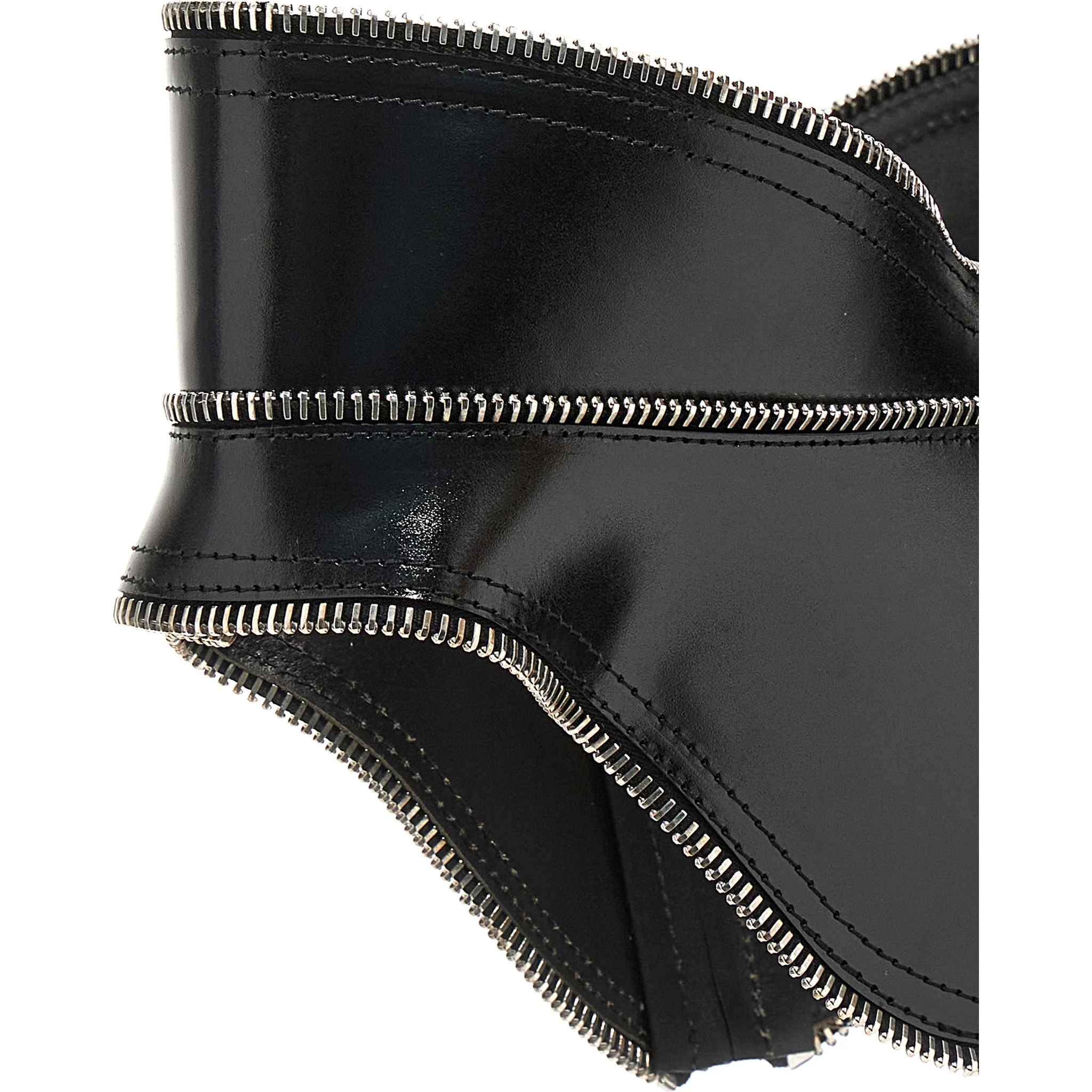 Black Leather Regular Belt