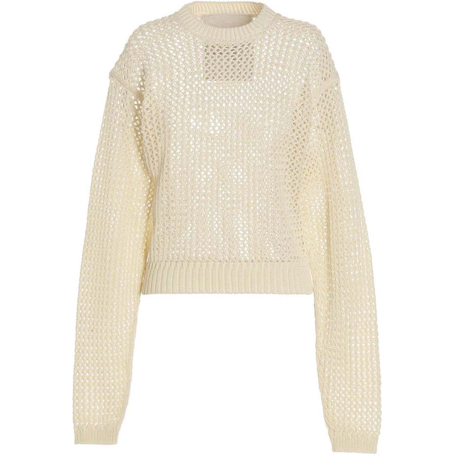 White Cotton Cardigan